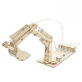 DIY Construction Vehicle STEM Kit Wood Interactive Wooden DIY 3D Educational Science Kit Kids Handmade Wooden Toy