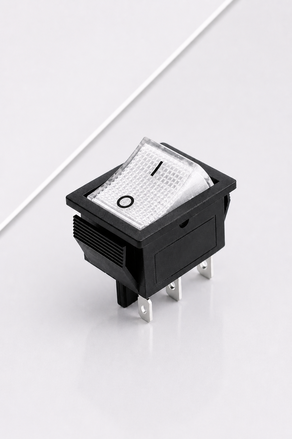 High voltage KCD4 Red 12V-24V 16A DPST ON-OFF 4 Pin Rocker Switch